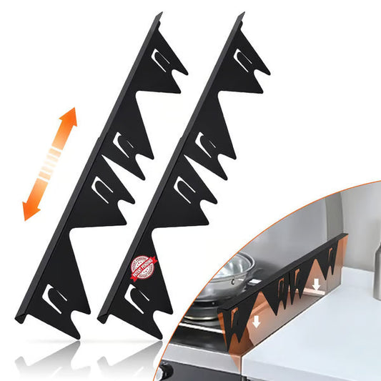 Hearthen – Retractable Stainless Steel Stove Gap Covers (Set of 2) + 50% OFF