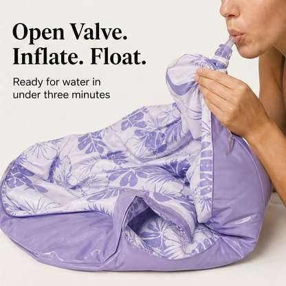 Marisol™ – Ergonomic Cooling-Mesh Inflatable Pool Lounger + 50% OFF