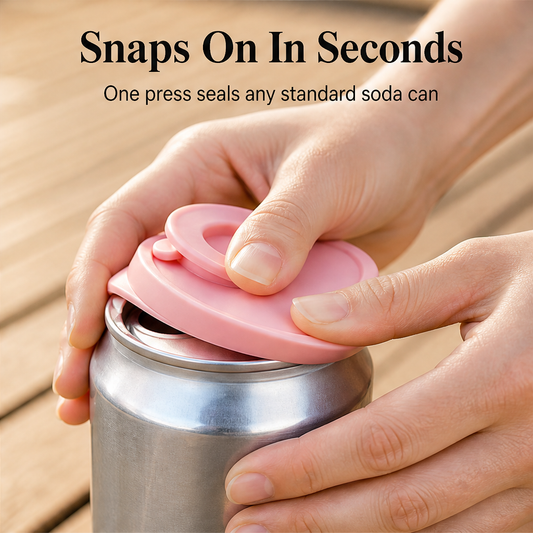 Brimlock – Silicone Can Lid with Straw Spout and Sealing Cap + 50%  OFF