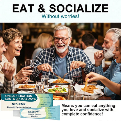 NESLEMY DENTURE-LOCK — SECURE YOUR SMILE ALL DAY — 50% OFF