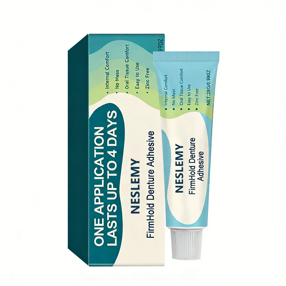 NESLEMY DENTURE-LOCK — SECURE YOUR SMILE ALL DAY — 50% OFF