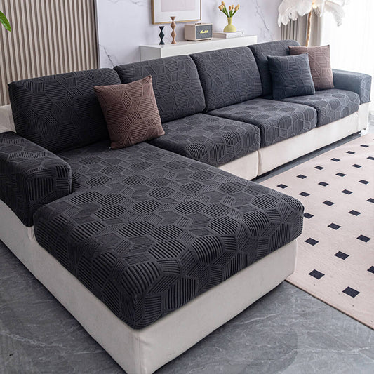Havenweave – Water-Resistant Honeycomb Stretch Full-Cover Sofa Slipcover + 50% OFF