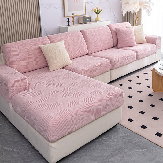 Havenweave – Water-Resistant Honeycomb Stretch Full-Cover Sofa Slipcover + 50% OFF