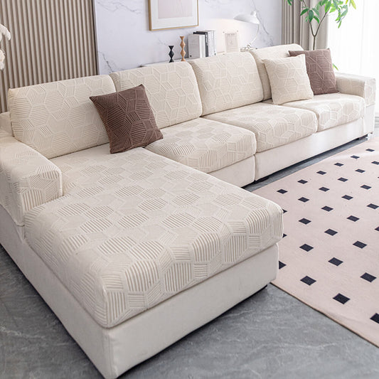 Havenweave – Water-Resistant Honeycomb Stretch Full-Cover Sofa Slipcover + 50% OFF