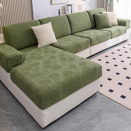 Havenweave – Water-Resistant Honeycomb Stretch Full-Cover Sofa Slipcover + 50% OFF