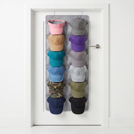Brimkeep – 14-Pocket Hanging Hat Rack That Keeps Caps in Shape + 50% OFF