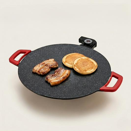Hearthwick – Smokeless Indoor Electric Griddle with Removable Non-Stick Plate + 50% OFF
