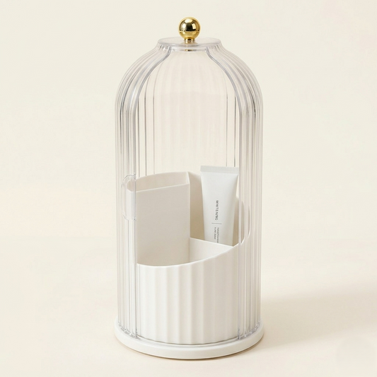Alcove – Sliding Lid Toothbrush Holder with 360° Rotating Base + 50% OFF