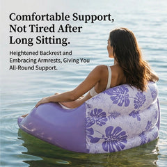 Marisol™ – Ergonomic Cooling-Mesh Inflatable Pool Lounger + 50% OFF