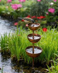 The AuraFlow Rain Catcher — Plant Support & Metal Garden Ornament + 50% OFF