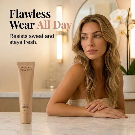 Dewveil – Skincare-Infused Foundation with Hyaluronic Acid & SPF 15 - Buy 1 +1 FREE