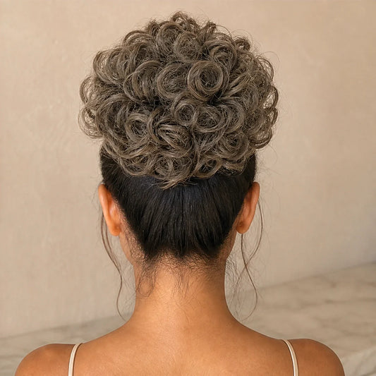 Plumelle – Drawstring Messy Bun Hair Piece + Buy 1 Get 1 FREE