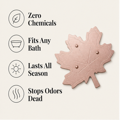 Fernwick – Pure Copper Leaf Bird Bath Cleaner Disc + 50% OFF