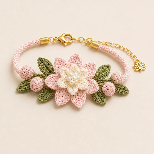 Petalume – All-in-One Nature Crochet Bracelet Making Kit+ 50% OFF