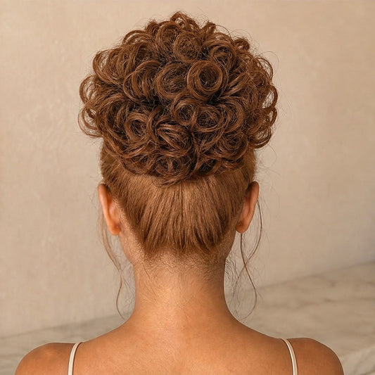 Plumelle – Drawstring Messy Bun Hair Piece + Buy 1 Get 1 FREE