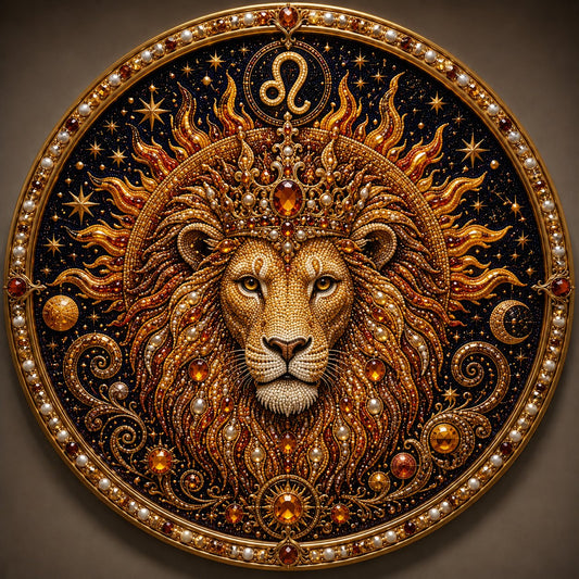 Perlune – 3D Pearl Mosaic Zodiac Art Kit, All 12 Star Signs + 50% OFF