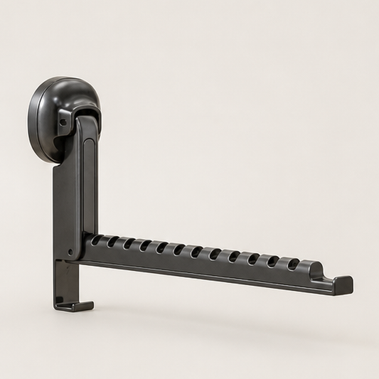 Stowden – Fold-Flat Suction Cup Extendable Drying Rack + 50% OFF