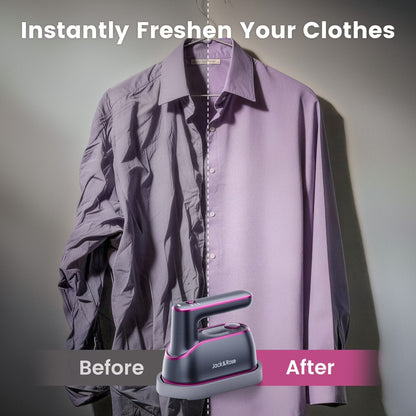 Crisply™ – 2-in-1 Portable Steam Iron with Ceramic Plate + 50% OFF