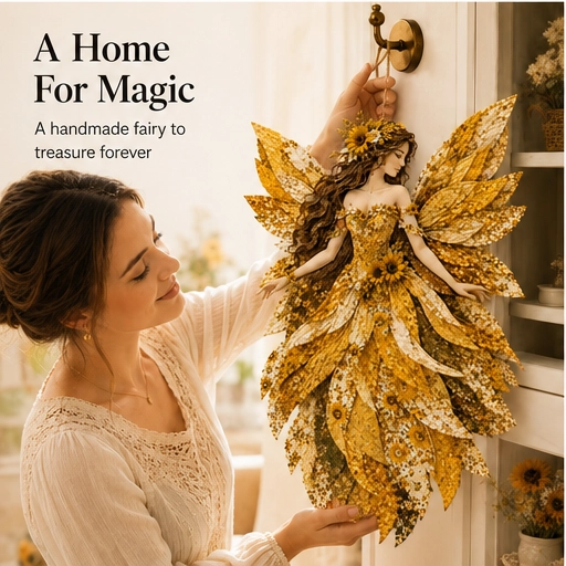 Faewisp – Layered Fabric Fairy DIY Wall Art Kit + 50% OFF