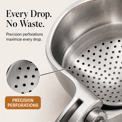 Zestwell – Lever-Press Manual Citrus Juicer with Removable Parts + 50% OFF