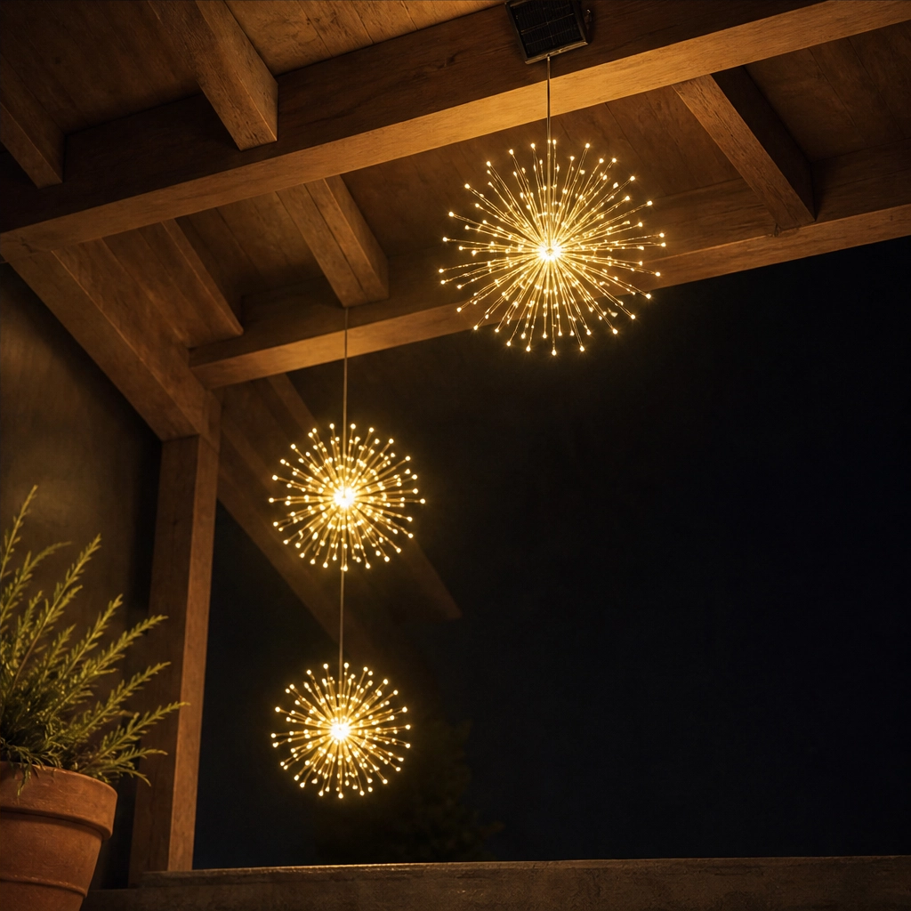 Sparkfern™ – Solar-Powered Firework String Lights for Yard & Patio + 50% OFF