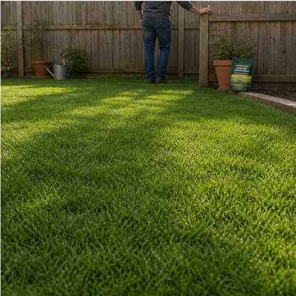 Everdell – Four-Season Evergreen Dwarf Grass Seed for Bare Spots & High-Traffic Lawns + 50% OFF