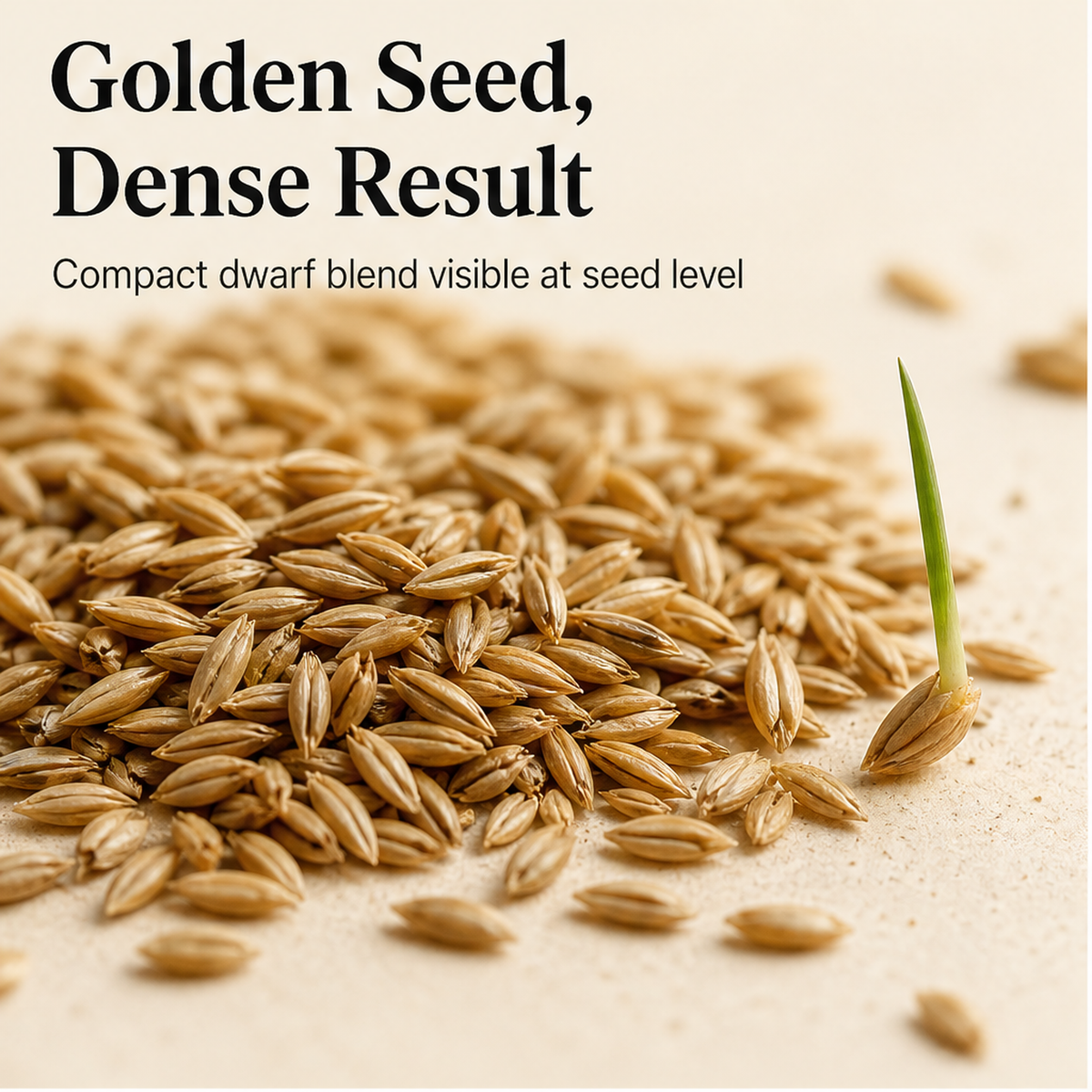Everdell – Four-Season Evergreen Dwarf Grass Seed for Bare Spots & High-Traffic Lawns + 50% OFF