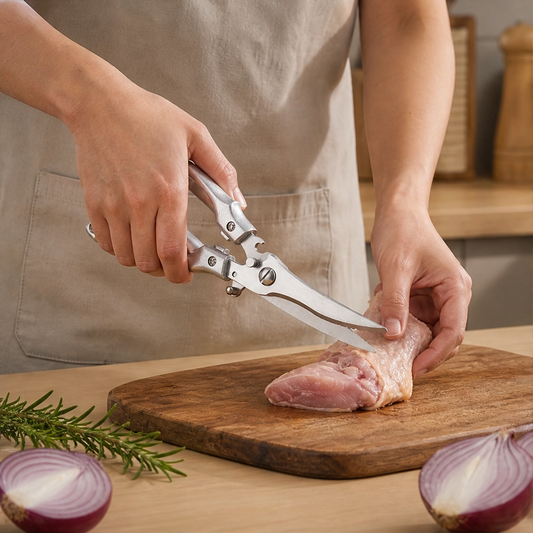 Forgewell – Heavy-Duty Forged Steel Poultry Shears with Safety Lock + 50% OFF
