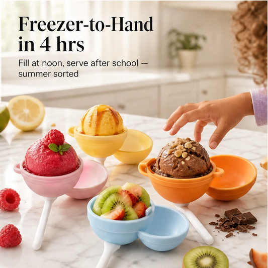 Frostley – Lollipop Silicone Mould for Ice Cream, Pops & Frozen Treats + 50% OFF