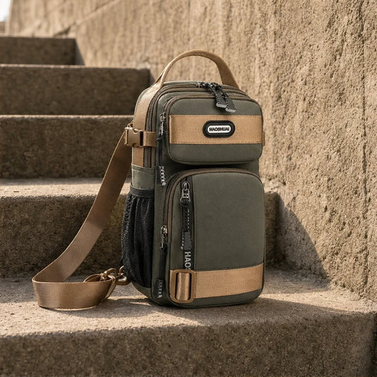 Crest – Adjustable Oxford Cloth Casual Chest Bag + 50% OFF