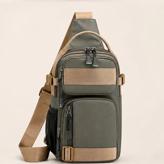 Crest – Adjustable Oxford Cloth Casual Chest Bag + 50% OFF