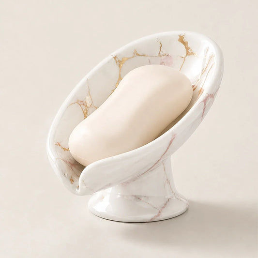 Brookleaf – Self-Draining Ceramic Leaf Soap Dish + 50% OFF