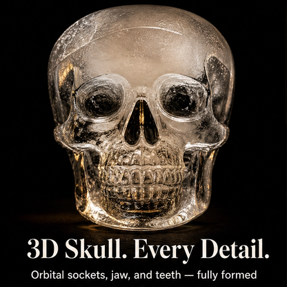 Frostbane – Slow-Melting 3D Skull Silicone Ice Mold for Whiskey & Cocktails + 50% OFF