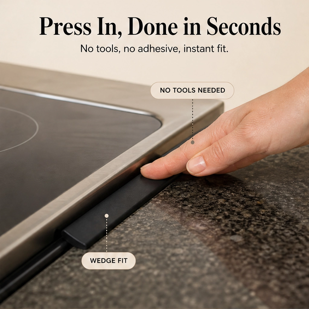 Snugline™ – Expandable Heat-Resistant Stove Gap Cover for a Crumb-Free Kitchen + 50% OFF