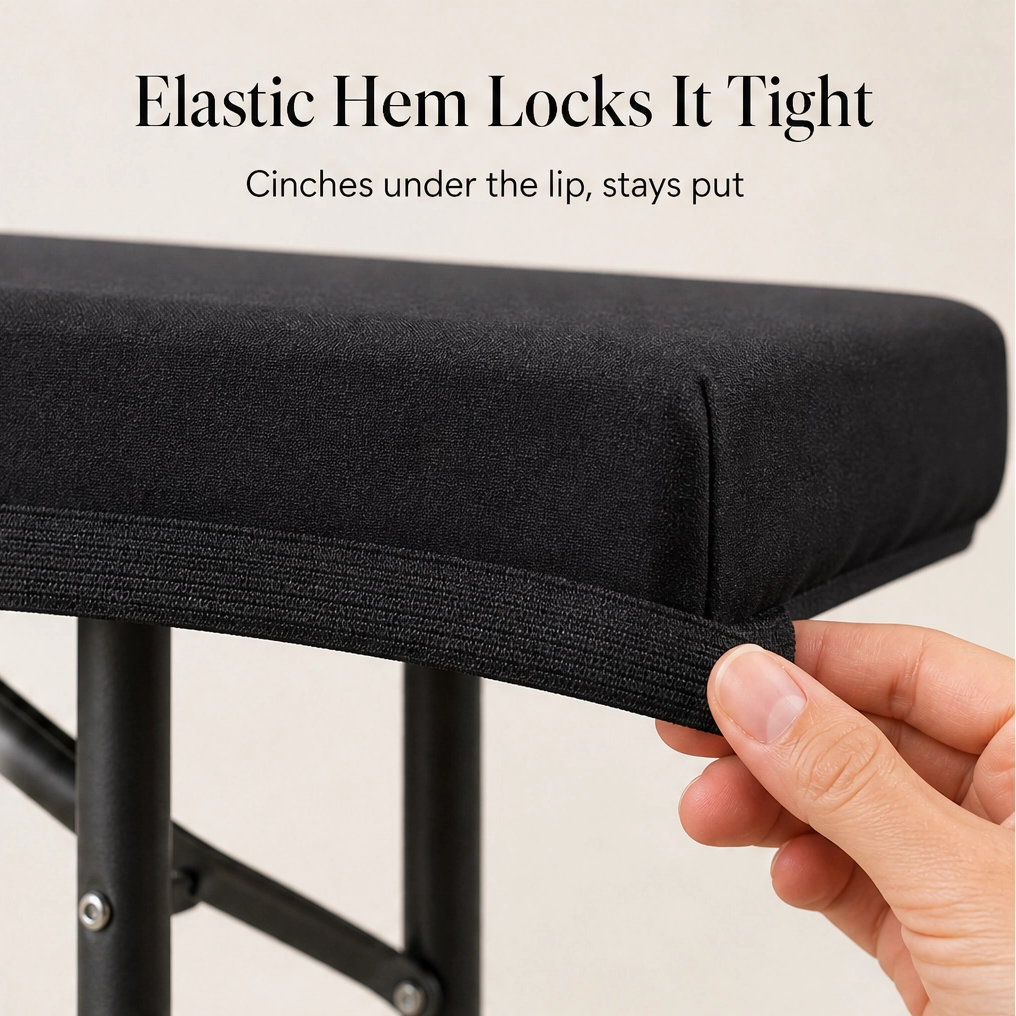 Tablecroft™ – Stretch-Fit Waterproof Elastic-Edge Table Cover + 50% OFF