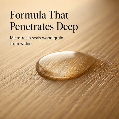 Grainwell™ – High-Gloss Hardwood Polish for Floors & Furniture | Fills Scratches, Restores Shine, Waterproof Seal+ 50% OFF