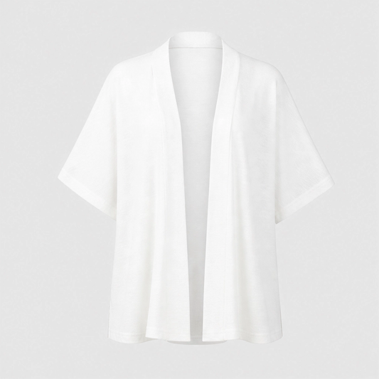 Marlowe™ – Flowy Open-Front Short Sleeve Summer Cardigan + 50% OFF