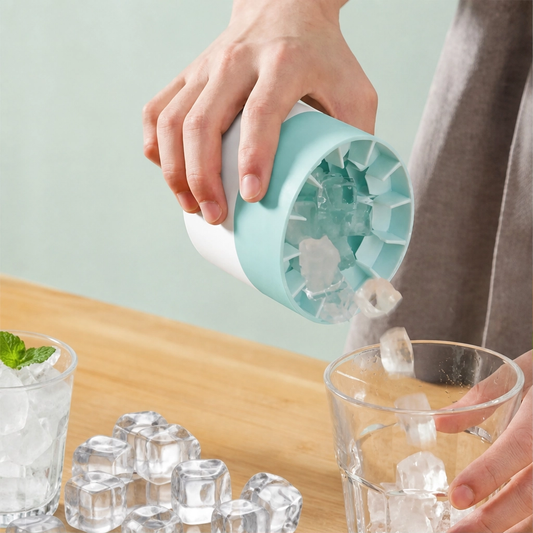Frostwick™ – Press-to-Release Silicone Ice Cube Cup with Snap-Out Cubes & Stackable Design + 50% OFF