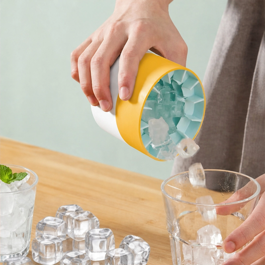 Frostwick™ – Press-to-Release Silicone Ice Cube Cup with Snap-Out Cubes & Stackable Design + 50% OFF