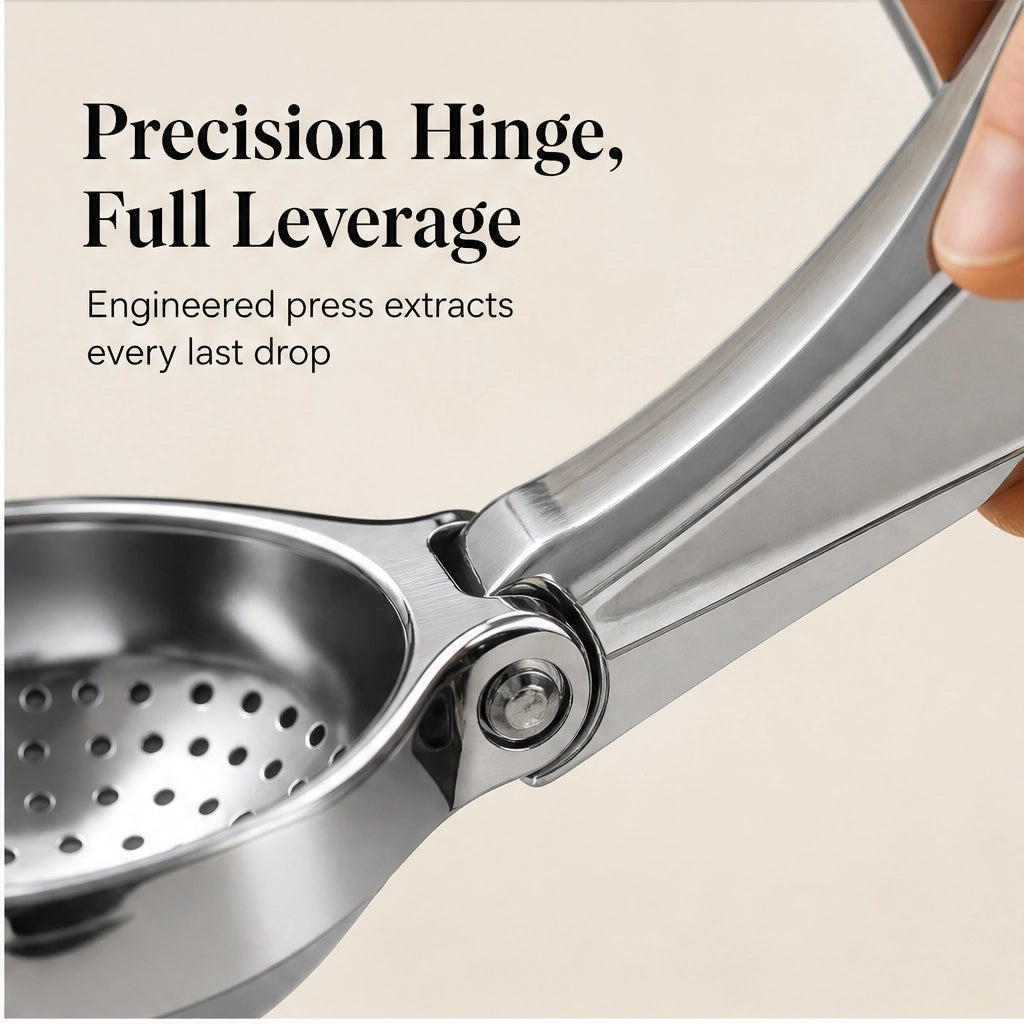 Zestwell™ – Stainless Steel Hand Press Citrus Squeezer for Lemons, Limes & Oranges + 50% OFF