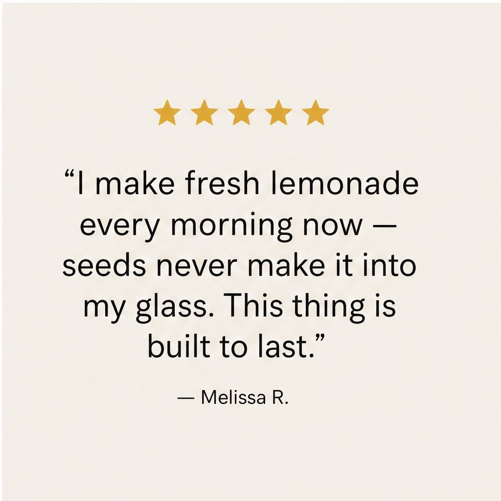 Zestwell™ – Stainless Steel Hand Press Citrus Squeezer for Lemons, Limes & Oranges + 50% OFF