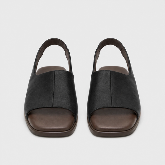 Salenza™ – Square-Toe Elastic Slingback Sandals for Women + 50% OFF