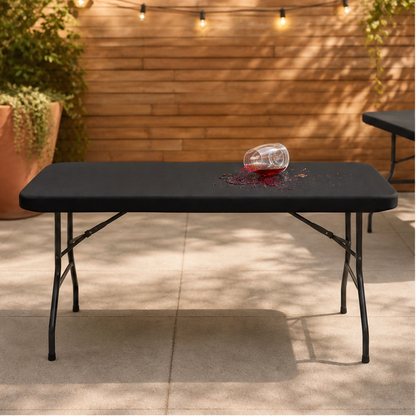Tablecroft™ – Stretch-Fit Waterproof Elastic-Edge Table Cover + 50% OFF