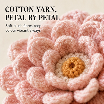 Bowerly – Handmade Crochet Flower Wall Hanging with Vines & Tassels + 50% OFF