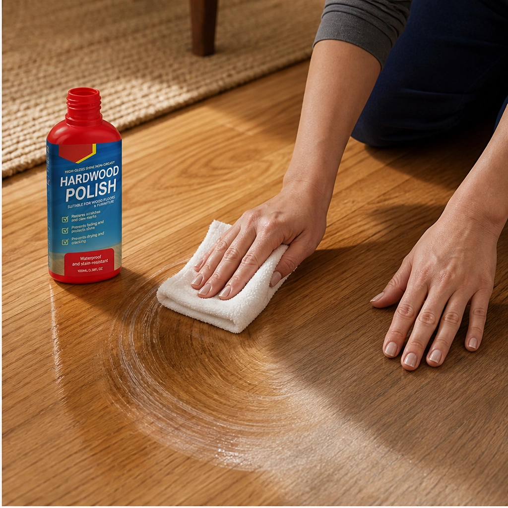 Grainwell™ – High-Gloss Hardwood Polish for Floors & Furniture | Fills Scratches, Restores Shine, Waterproof Seal+ 50% OFF
