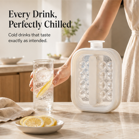 Frosten – Pull-Release Portable Ice Ball Maker Kettle + 50% OFF