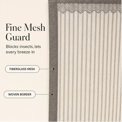 Breezegate™ – Reinforced Magnetic Screen Door, No-Drill Install + 50% OFF