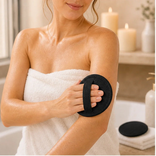 Silkbuff – Exfoliating Dual-Texture Bath Scrub Gloves - Buy 1 + 1 FREE