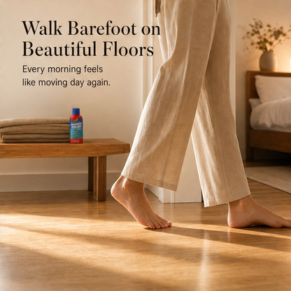 Grainwell™ – High-Gloss Hardwood Polish for Floors & Furniture | Fills Scratches, Restores Shine, Waterproof Seal+ 50% OFF