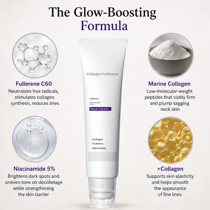 Nuvelle – Roller Massage Neck Cream with Collagen & Hyaluronic Acid + Buy 1 Get 1 FREE